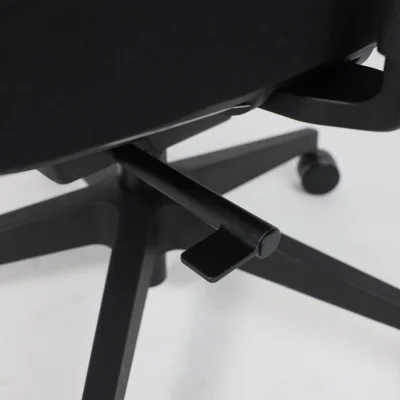 Кресло поворотное FENIX, черная сетка + ткань/черный полиамид_15