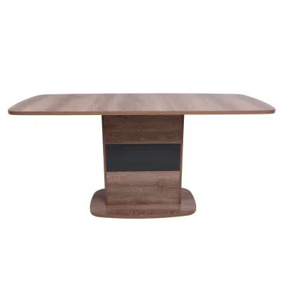 Стол Leset  МАРТИН раздвижной, 120(160)*68,6*75,5, Дуб сокраменто/Антрацит_5