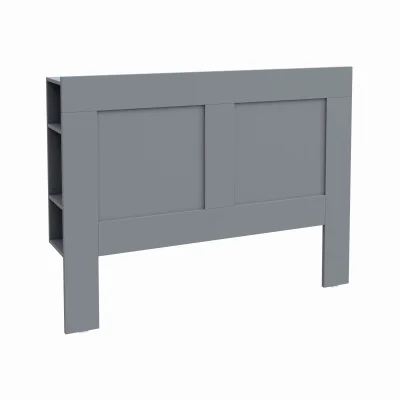 Изголовье с полками НАВИ 140, серый (2.15.22.120.4 RU) фотография