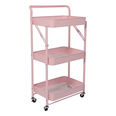 Этажерка NIKA, розовая фотография