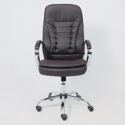 Кресло рабочее, поворотное RICHARD, коричневый_32