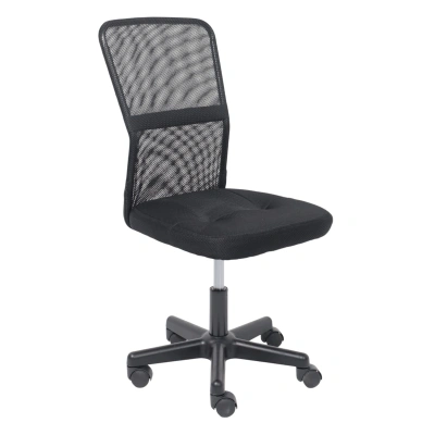 Кресло поворотное TYPE, ткань-сетка, черный/черный фотография