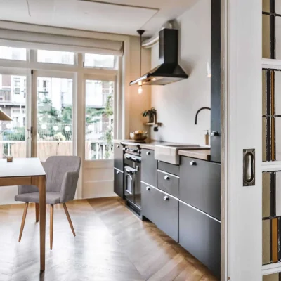 Кресло BRIT, светло-серая ткань 1701-26/дуб_2