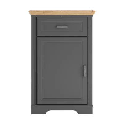 Н.м. "JASMIN" тумба KOM1D1S, к.Графит+Дуб артизан/ф.Графит_2