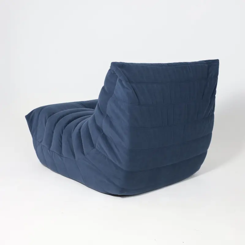 Бескаркасное кресло Француз BeanBag 90*45 / микровелюр, Джинс_preview_17