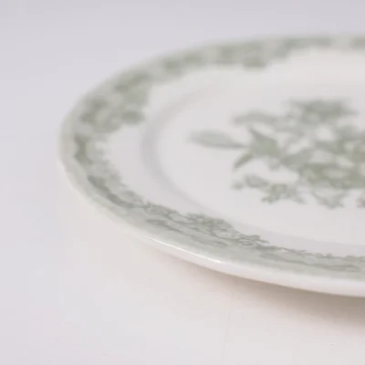 Блюдо BLOSSOM, керамика, зеленый, d26,4*3,2см_6