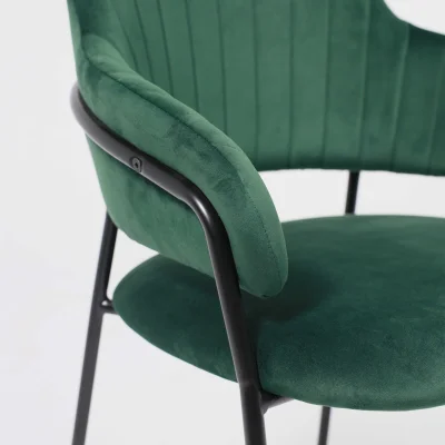 Стул AV 448, темно-зеленый бархат/черный_6