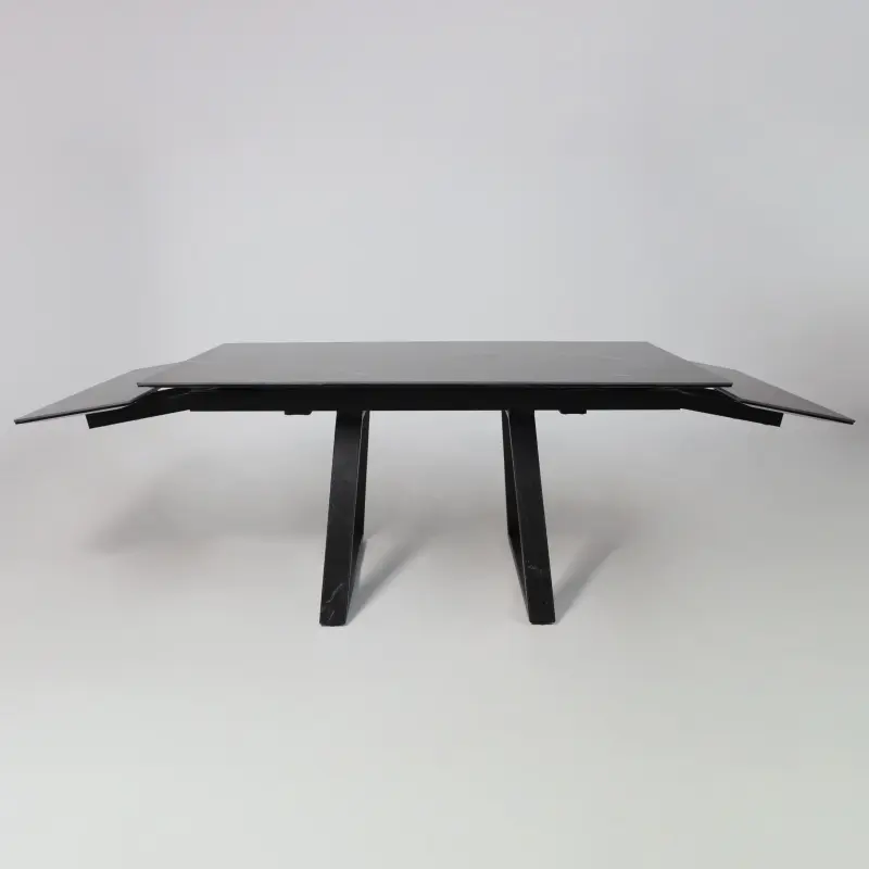 Стол МОНАКО NEW,керамика 0 кат. 1600(2240)*900, Камень черный Greys Black/Черный матовый, квадро_preview_19