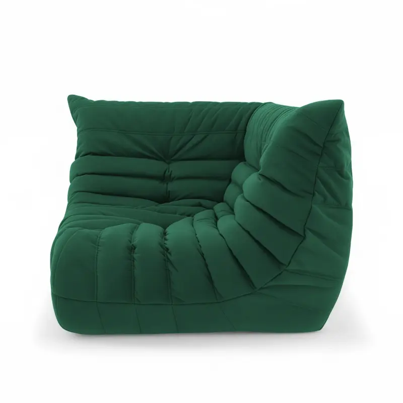 Бескаркасное кресло-угол Француз BeanBag 108*45 / микровелюр, Джунгли_preview_2