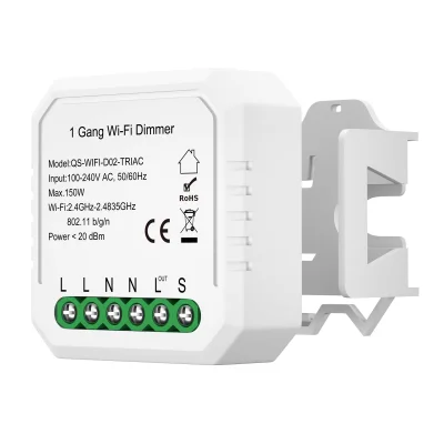 WI-FI реле 1 канал,250W, IP20, L46xW46xH18, 230V, Белый AROUND_4