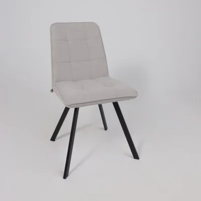 Стул ROM D, b20 SILVER LUX\черный_11