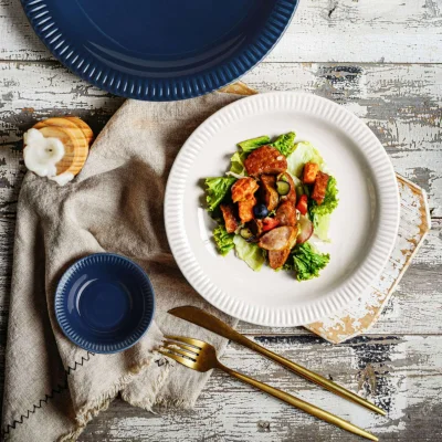 Соусник MULIN, керамика, синий, d9*3см_4