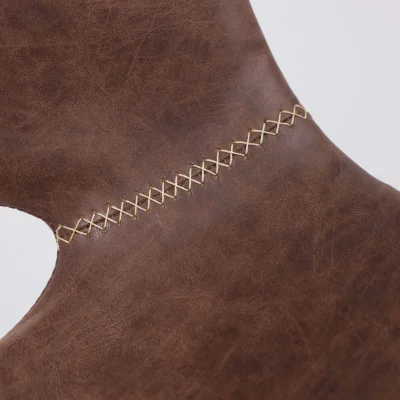 Стул  GIN, темно-коричневый/черный_8