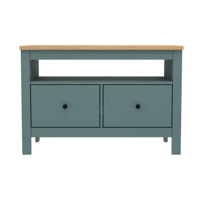 Гостиная Сага, ясень + темно-бирюзовый. Комплект №4_8