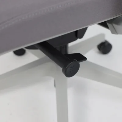 Кресло поворотное SPIRIT, темно-серая сетка+ серая ткань/серый полиамид_16