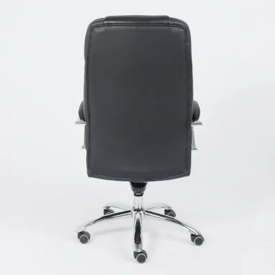 Кресло поворотное KING A, мультиблок, натуральная кожа, черный_8