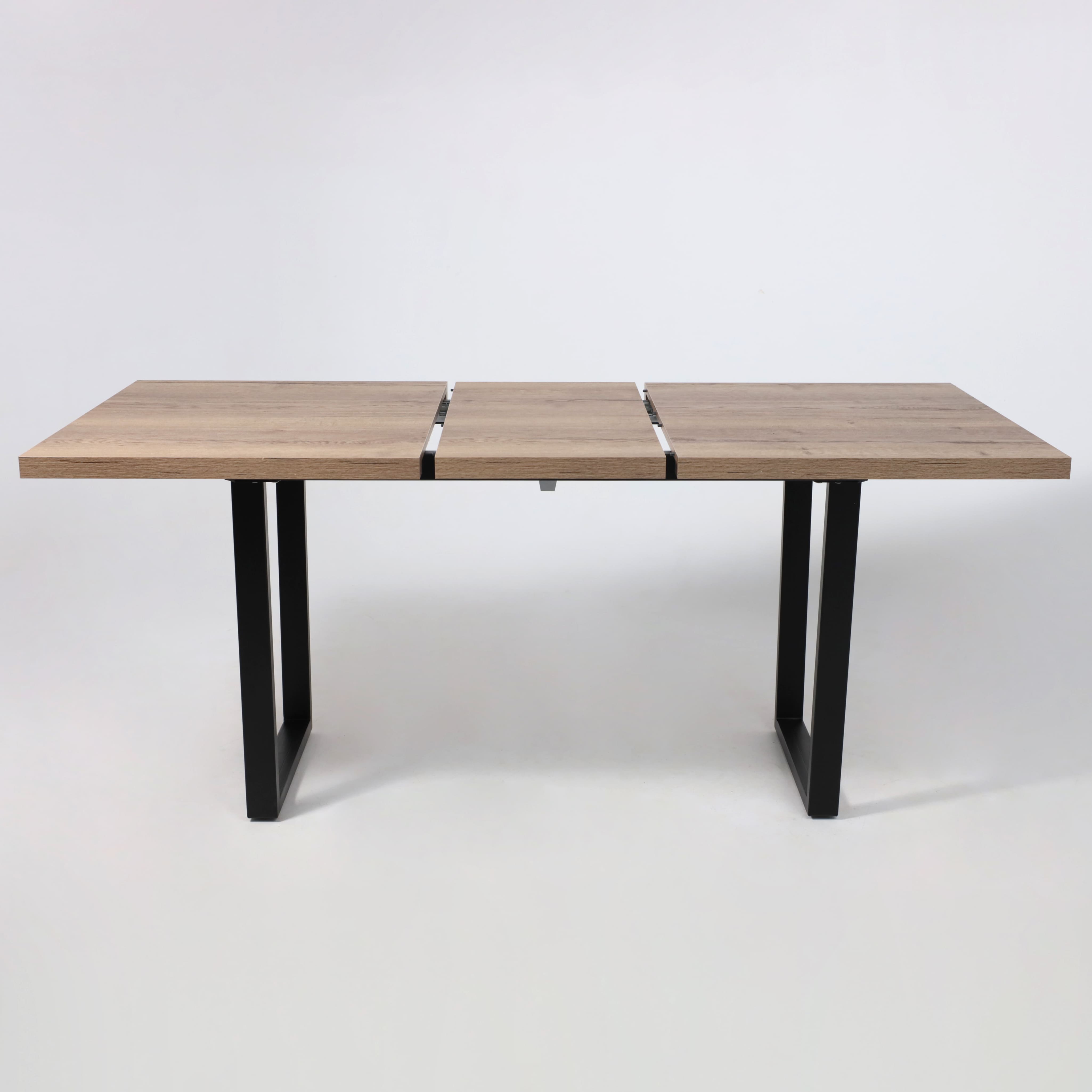 Стол FIT 120 раздвижной, 1200(1600)*800, Дуб канзас коричневый/Черный_preview_13