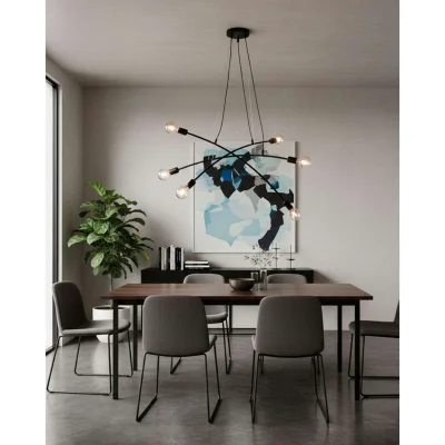 Светильник WEB, потолочный, 6*E27, черный_3