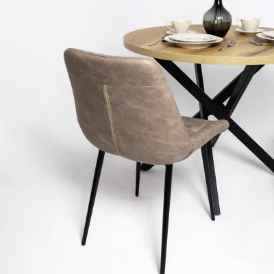 Стул AV 405, песочная замша Kiprus 03/черный_3