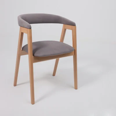 Кресло ЛОНДОН, шоколадный велюр Avatar 980/светлый бук_3