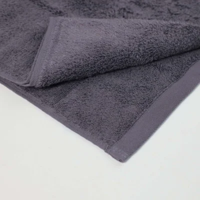 Полотенце махровое ZEROTWIST, 50*90см, темно-серый, Е2022-296_4