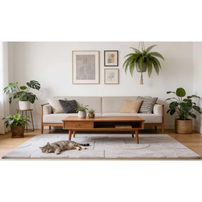 Ковер HOMELY RD 13, светло-серый 160*200см_2