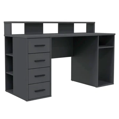 Стол компьютерный SKILL-08, антрацит фотография