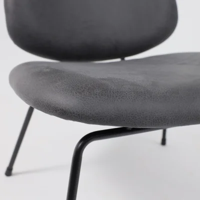 Кресло SWAY, экокожа винтажный черный WATUSI 16/черный_15