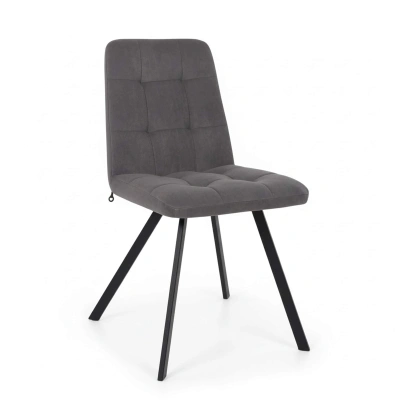 Стул ROMMY, b28 ANTRACITE LUX\черный фотография