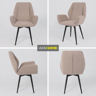 Стул NORRIS 360, Латте Brendy 04\черный_3