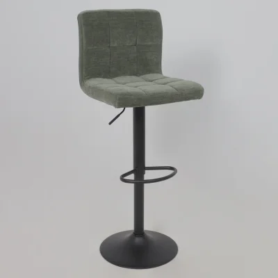 Стул барный LOGOS, темно-зеленый шенилл Ote Canna 352/черный_11