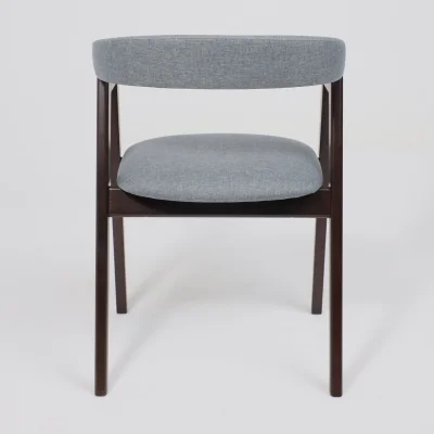 Кресло ЛОНДОН, серая рогожка Kiton 06/темный бук_5