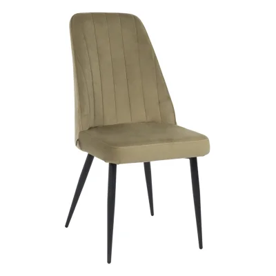 Стул LEONARD M, d12 OLIVE LUX\черный фотография