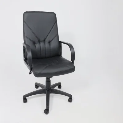 Кресло поворотное MANAGER KD ECO-30, экокожа, черный_14