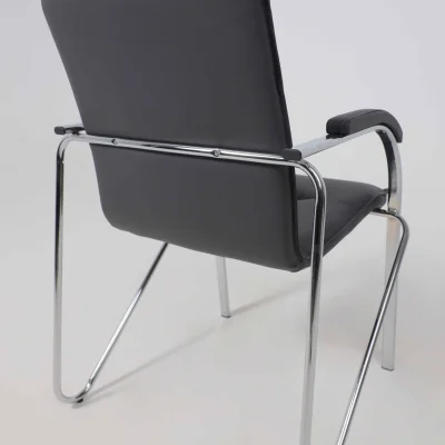 Кресло SAMBA AKS-1 Pegasso темно-серый, мягкие подлокотники_17