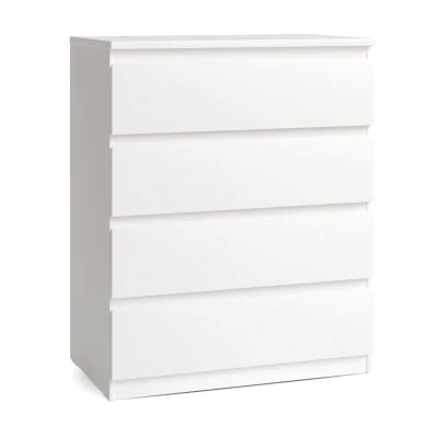 Комод МАЛЬТА 4 ящика, 80х99, белый (2.05.02.070.1 RU) фотография