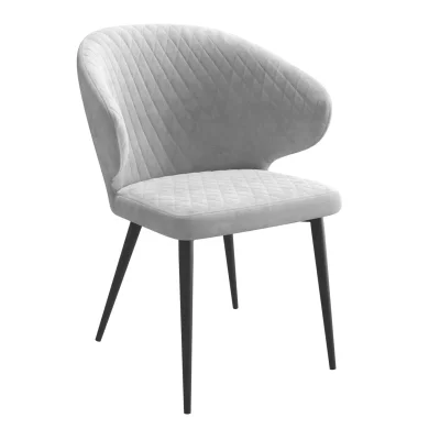 Стул ROB, b20 SILVER LUX\черный фотография