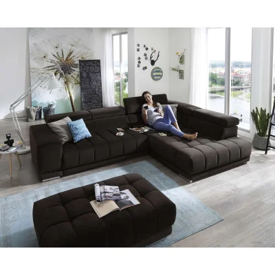 Диван SATELLITE-S арт.2LKV-1,5KVAhoR-XXL-Ho (2 декор. подушки 40х40)_27