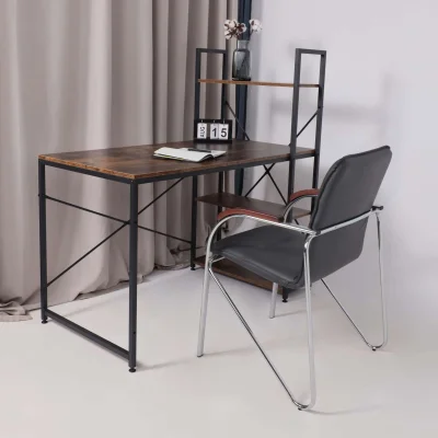 Кресло SAMBA AKS-1 Pegasso темно-серый, подлокотники дерево темное_8