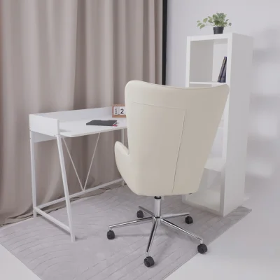 Кресло поворотное BELLA XL chrome, Pegasso крем_7