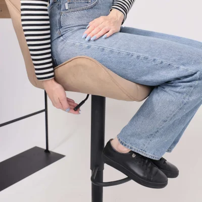 Кресло BERLIN, капучино велюр HCJ-11/черный_7