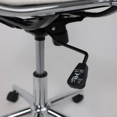 Кресло поворотное EVELIN, экокожа, белый_16