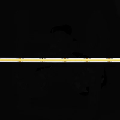 Светодиодная лента COB 12Вт/м 3000K 4650Lm Ra>90 IP20 L5000xW10 24В Светодиодные ленты фотография