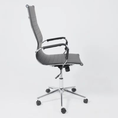 Кресло поворотное EVELIN, экокожа, черный_5