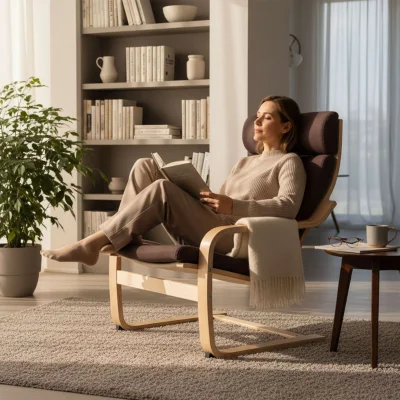 Кресло для отдыха RELAX, ткань, коричневый 10858-15_2