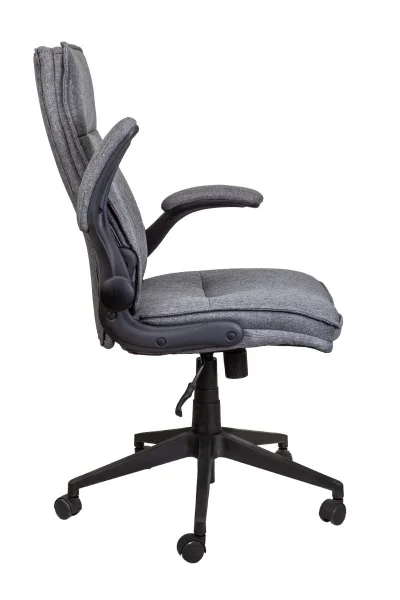 Кресло поворотное BORIS, ткань/серый_3