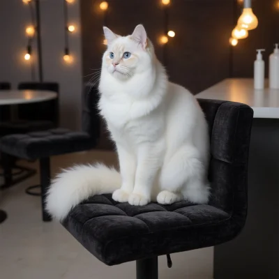 Стул барный LOGOS, черный шенилл Ote Canna 460/черный_7