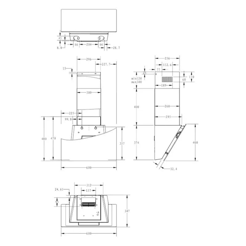 Вытяжка Haier HVX-W692GB_preview_2