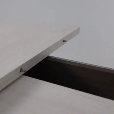 Стол раздвижной на опоре ONTARIO,1000(1300)*760*1000, (сосна каньон/коричневый)_13