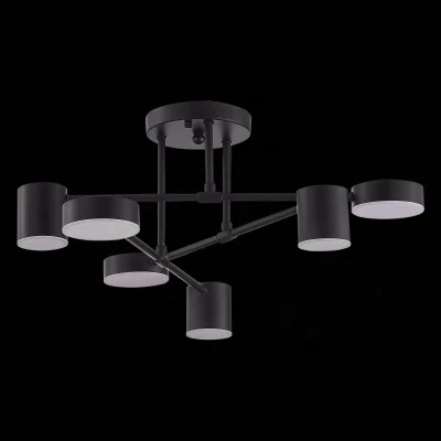 Светильник потолочный Черный/Черный LED 6*7W 4000K NOBEL_4